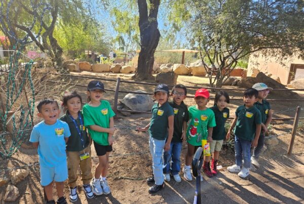 Empower College Prep Kindergarteners on an annual field trip to the zoo.